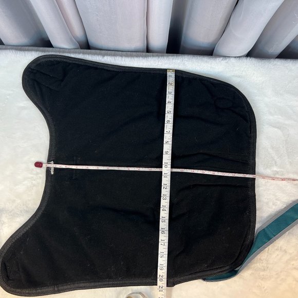 XL Lined Teal Dog Coat - Picture 2 of 4